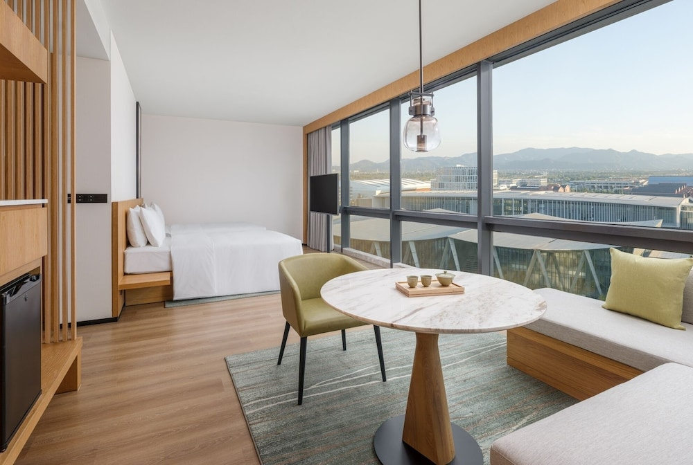 Deluxe Double room with city view (twin beds)
