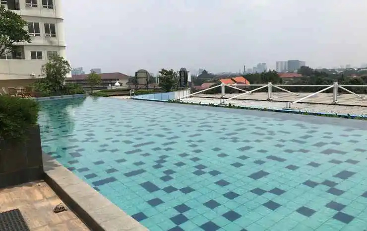 Tidy and Comfort 2BR at Cinere Bellevue Suites Apartment By Travelio