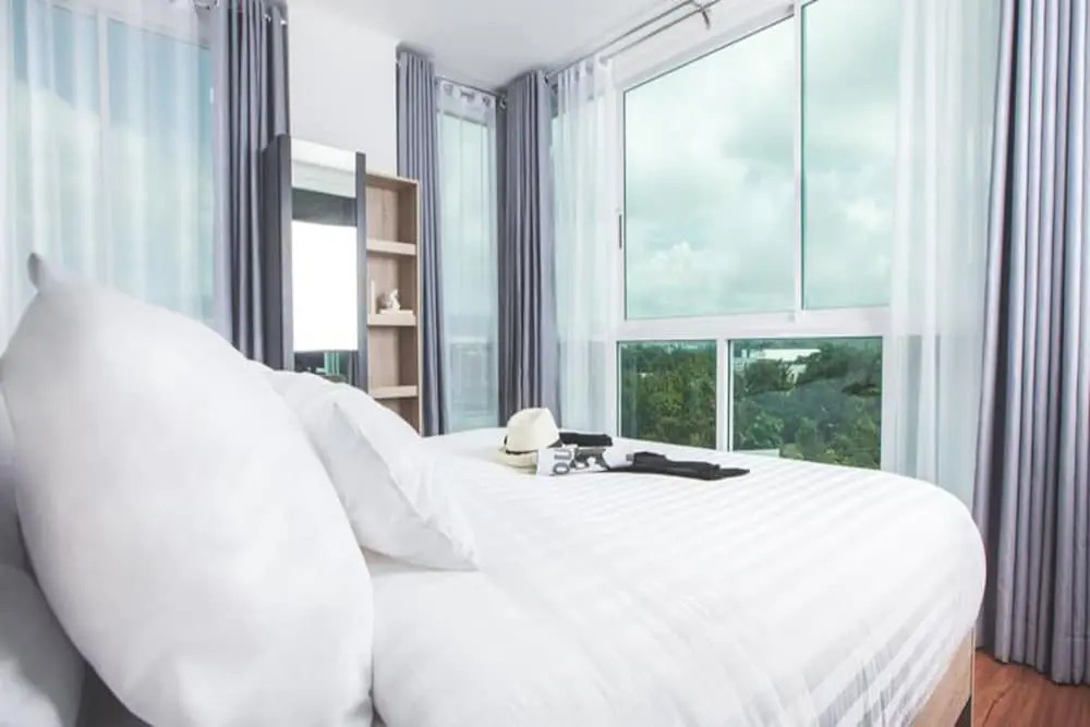 蜜月雙人套房,配有雙人床