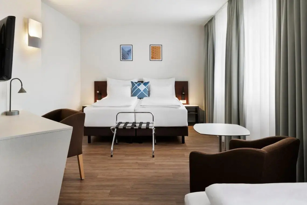 Four Points Flex by Sheraton Vienna Hauptbahnhof Hotel - Chambres