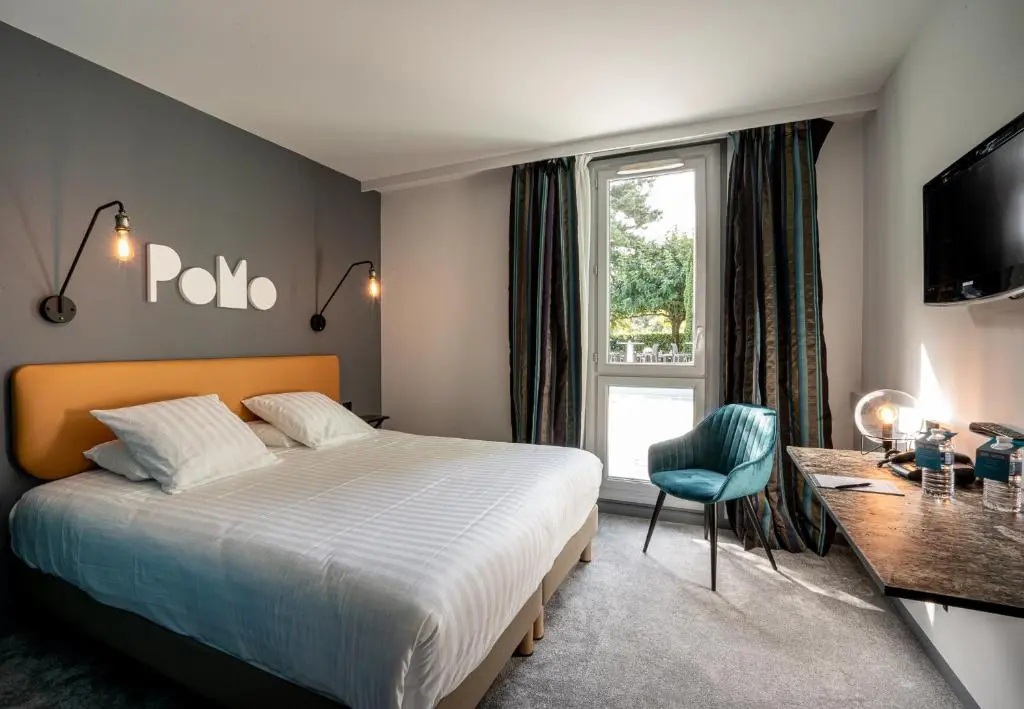PoMo Hotel & Restaurant - Chambres