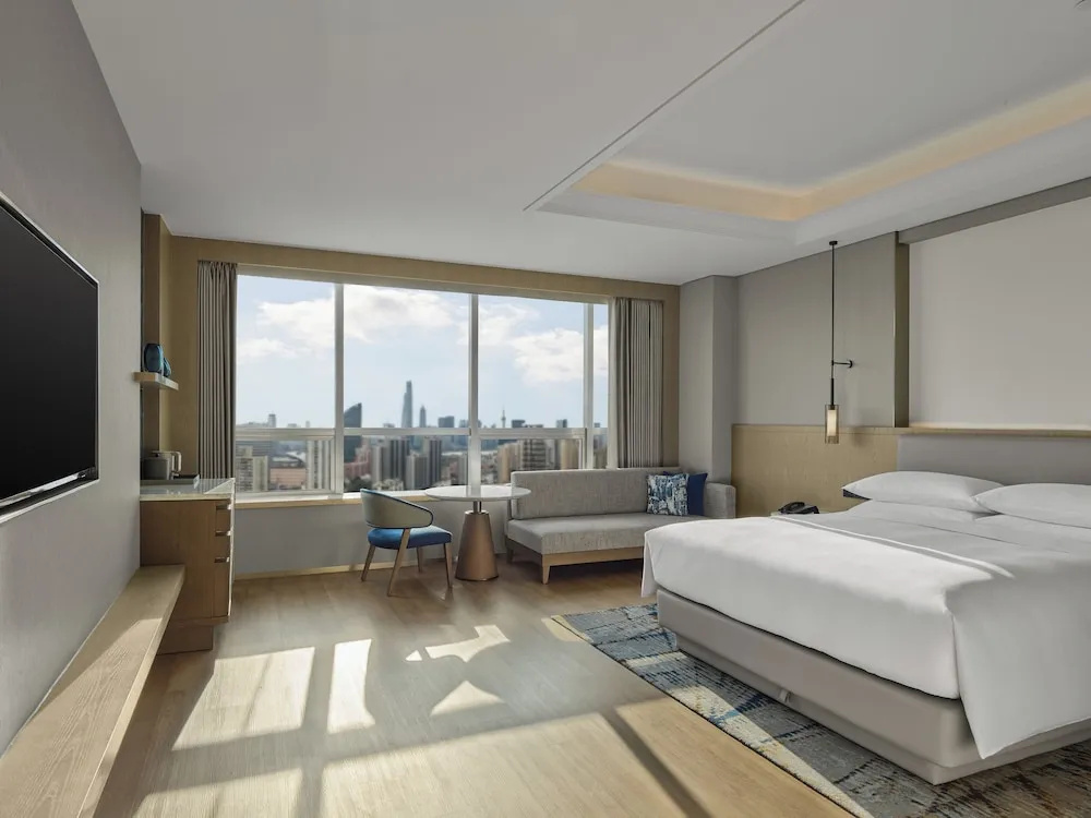 Shanghai Marriott Hotel Yangpu Riverside - Chambres