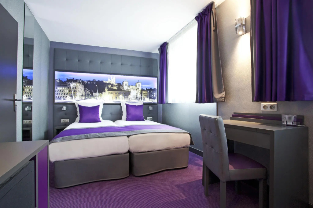 Hôtel des Savoies Lyon Perrache - Chambres