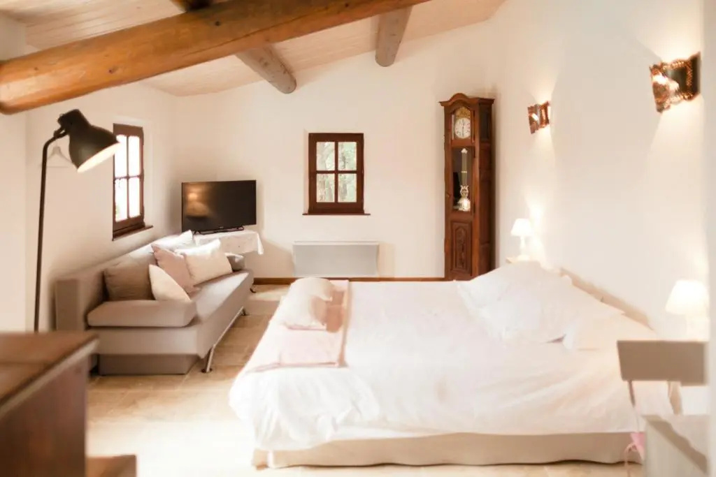 Standard Double room with pool view (full double bed)