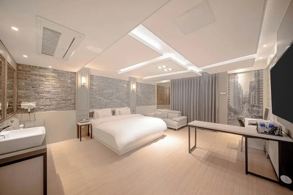 Pohang Hotel View - Chambres