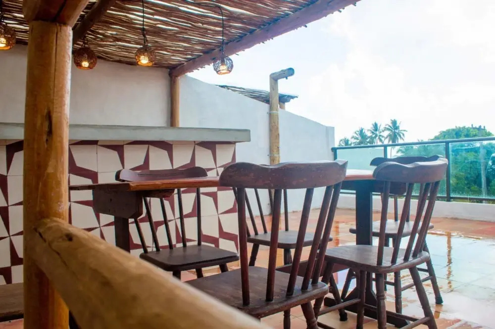 Maravilhosa Casa Vermelha 70m da Praia 3 Quartos