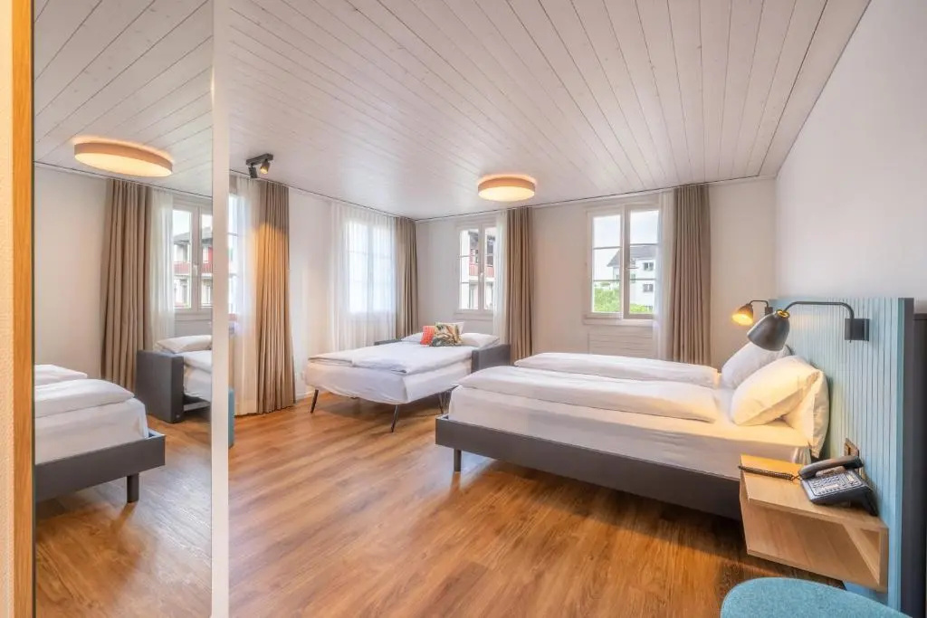 Hotel Restaurant Balm Meggen - Chambres
