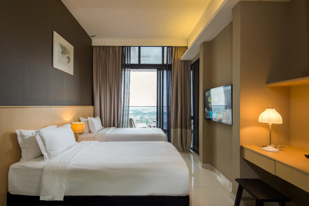 Executive Double room with balcony (twin beds)