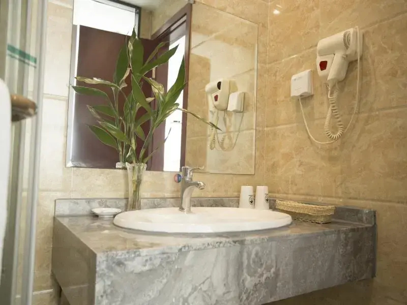 GreenTree Inn Anhui Fuyang Funan East Huaihe Road Express Hotel - Chambres