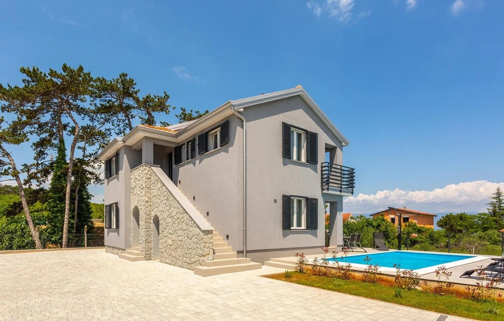 Awesome Apartment in Vrbnik With Outdoor Swimming Pool, Wifi and 2 Bedrooms