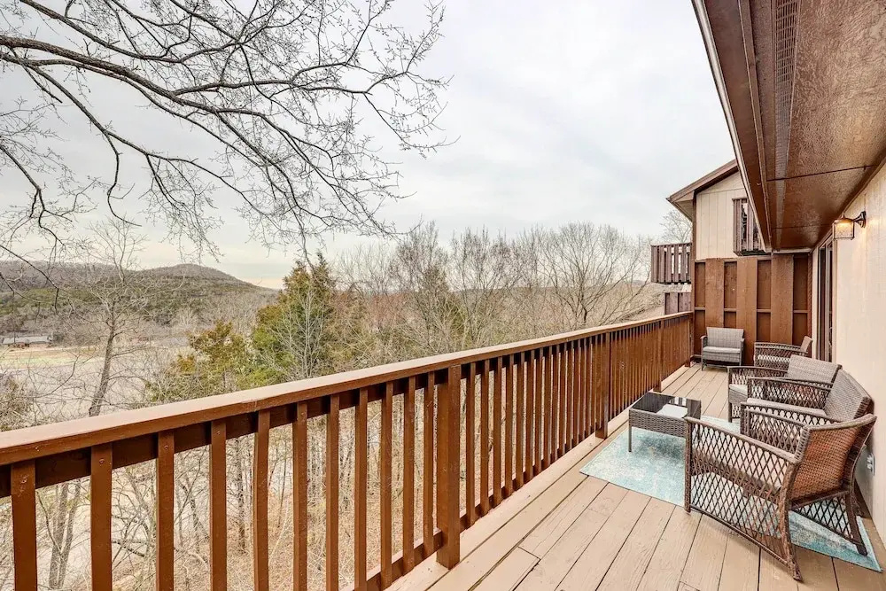 Holiday Island Vacation Rental w/ 2 Balconies