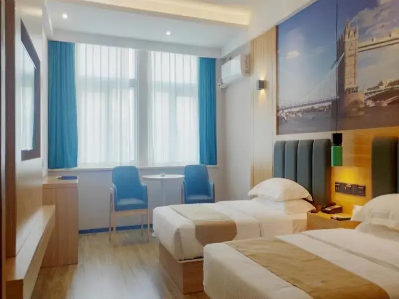 GreenTree Inn QinYang Middle HuaiFu Road Express Hotel - Chambres