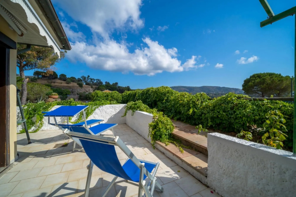 Porto 7B in a panoramic position with pool above the town of Porto Azzurro-IL PORTO CASA LEO