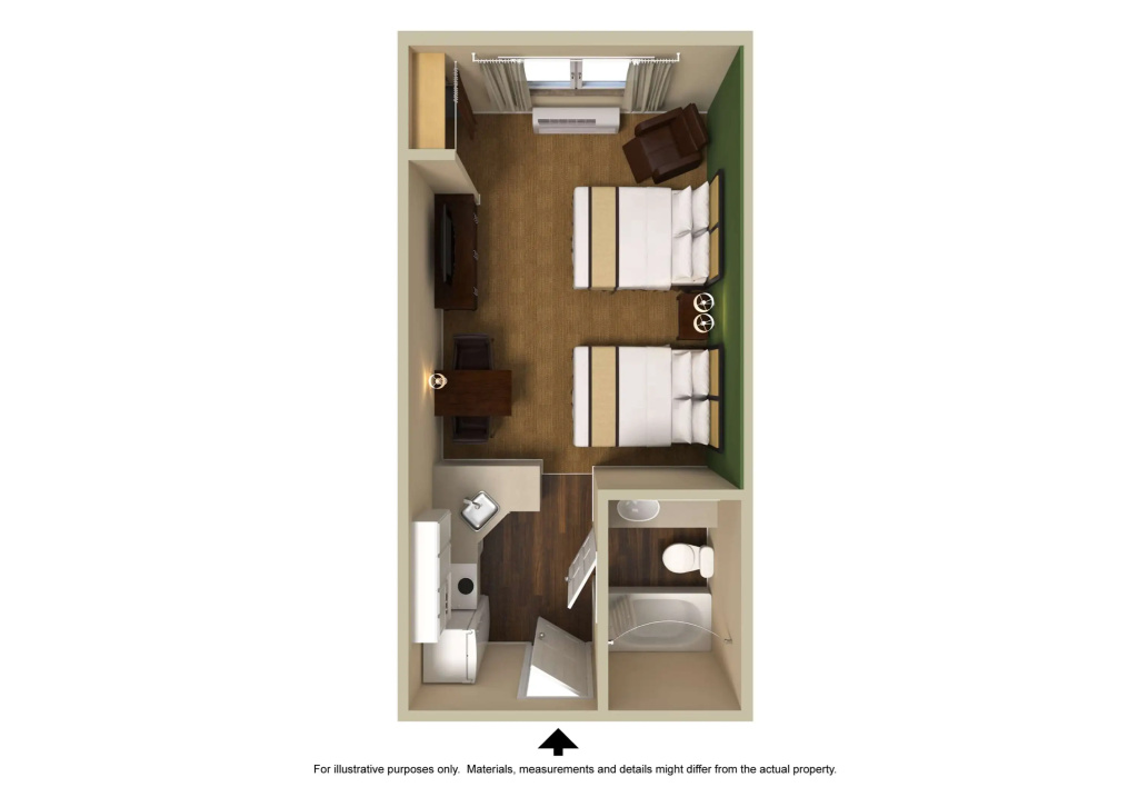 Extended Stay America - Raleigh - Cary - Regency Parkway N - Chambres