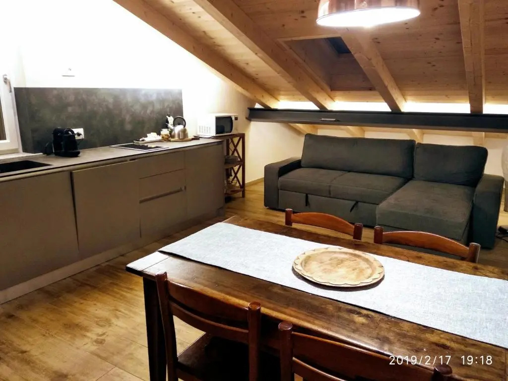Apartment with mountain view