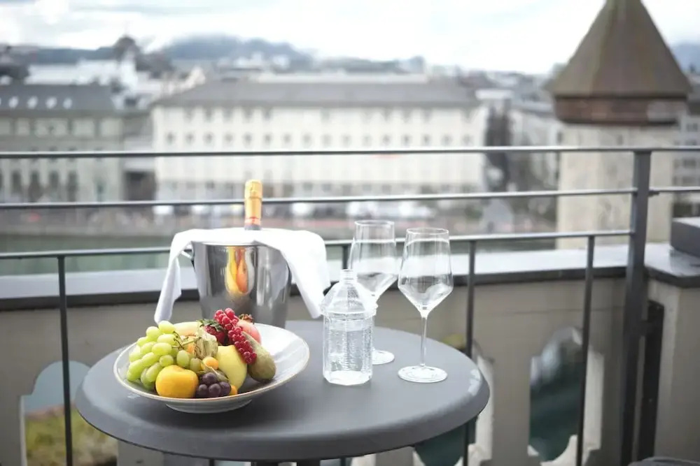 Standard Double room with balcony and with river view (full double bed)