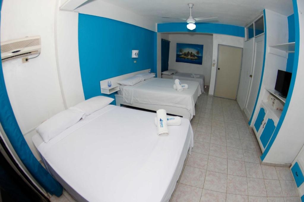 Aparta Hotel Azzurra - Chambres