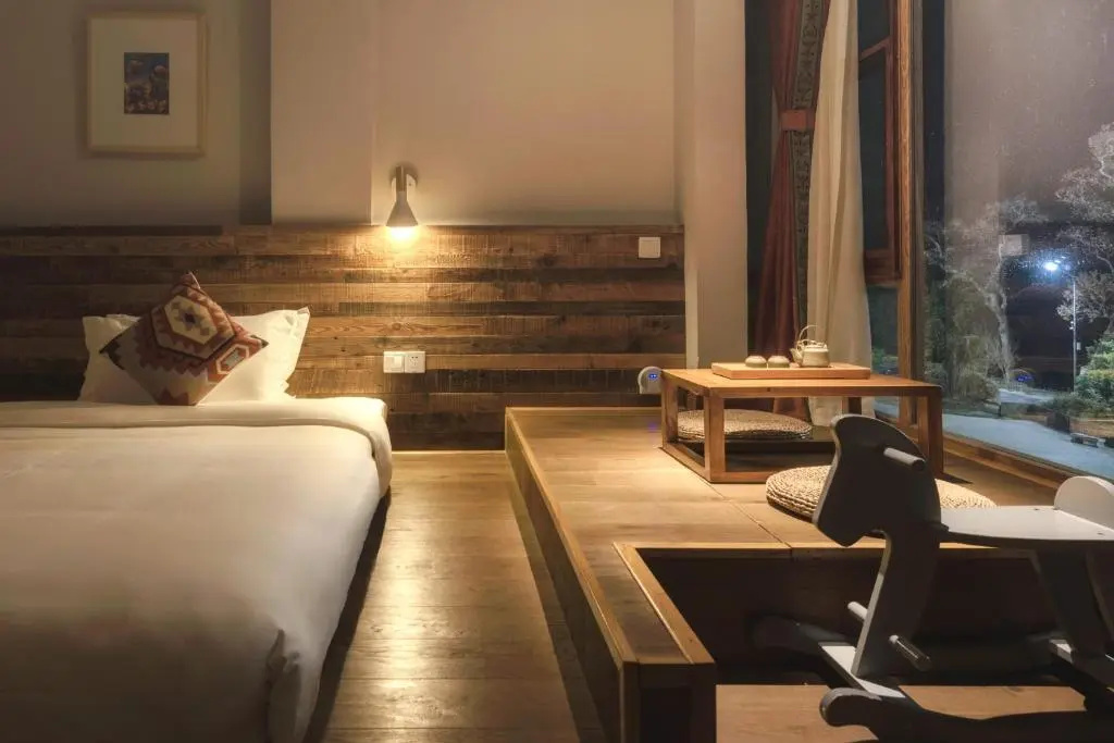Deluxe Double Family room with river view (full double bed)