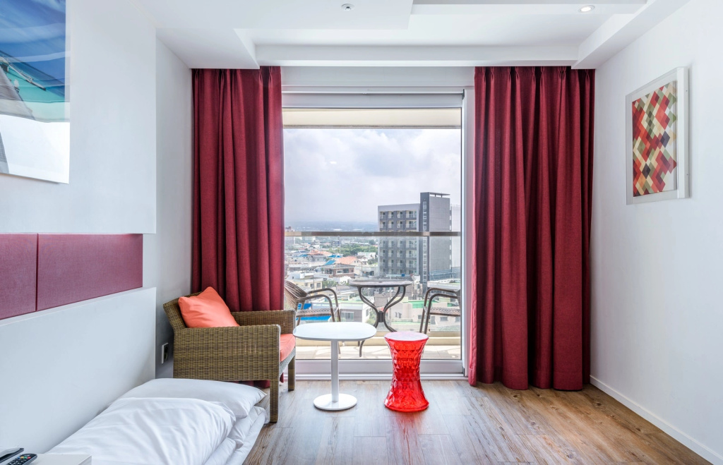 Aimi Jeju Beach Hotel Hamdeok W - Chambres
