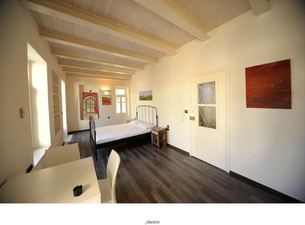 Studio with balcony