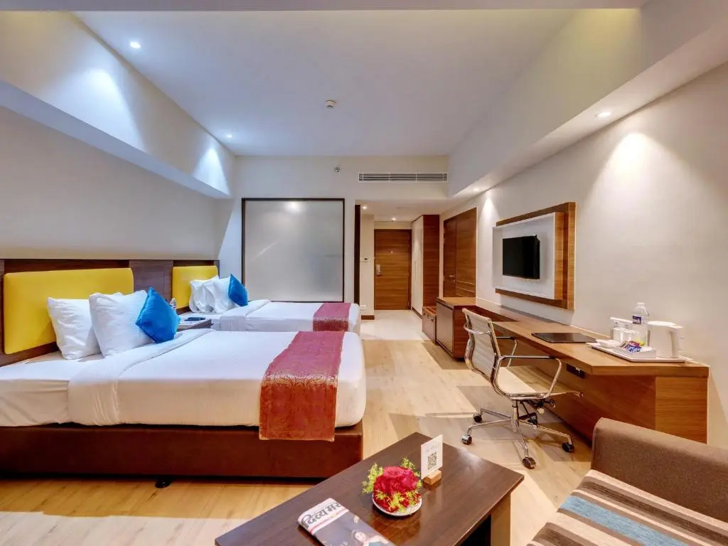 Amarpreet, Chhatrapati Sambhajinagar - AM Hotel Kollection - Chambres