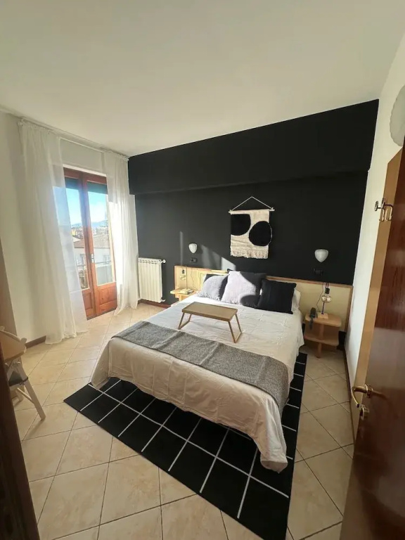 Classic Double room with balcony and with mountain view (full double bed)