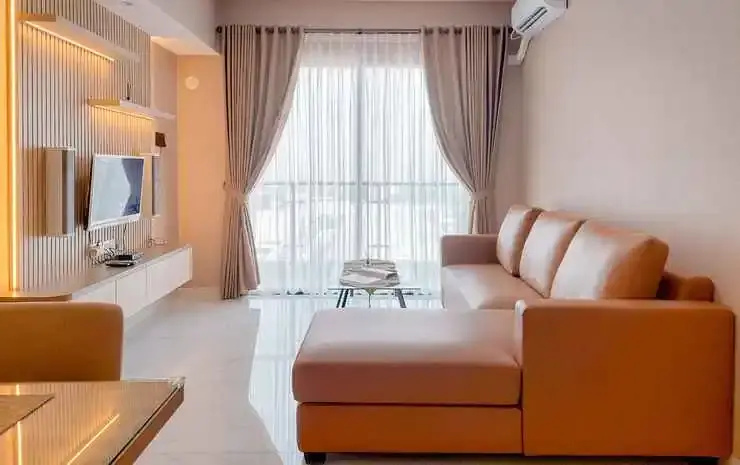 Spacious and Good Place 3BR Sky House BSD Apartment By Travelio