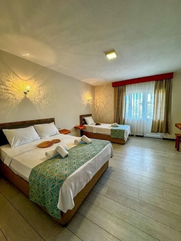 Standard Double room with balcony and with garden view (full double bed)