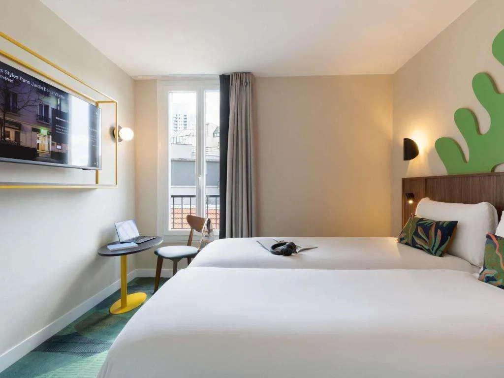 Отель ibis Styles Paris Jardin de la Villette в Париже
