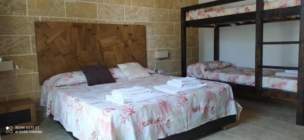 Standard Quadruple room with garden view