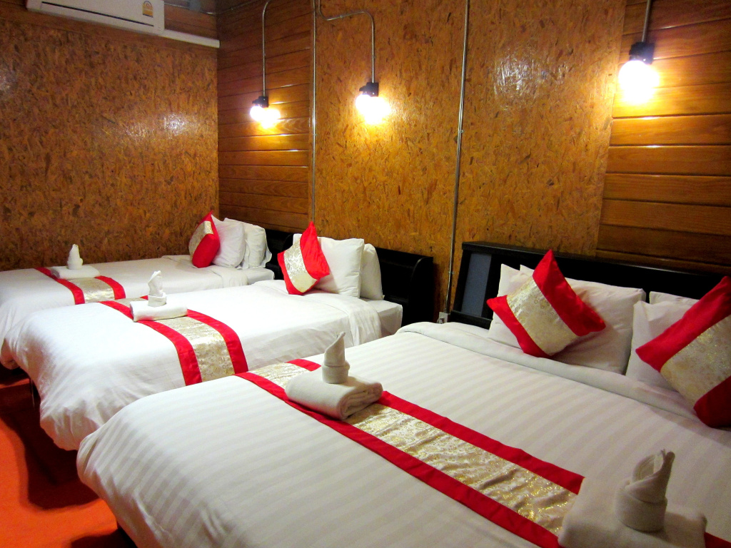 De Wiang Kum Kam - Chambres
