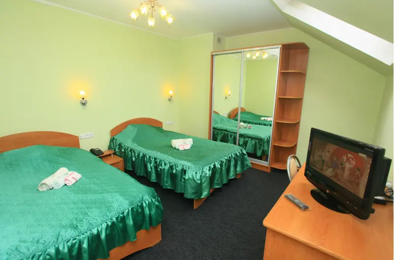 Comfort Double Attic room twin beds