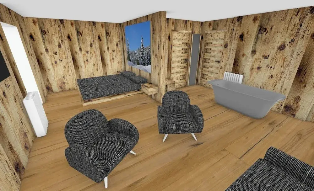 Standard Double room with balcony (full double bed)