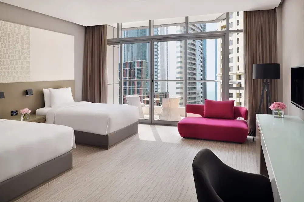Premium Double room with balcony (twin beds)
