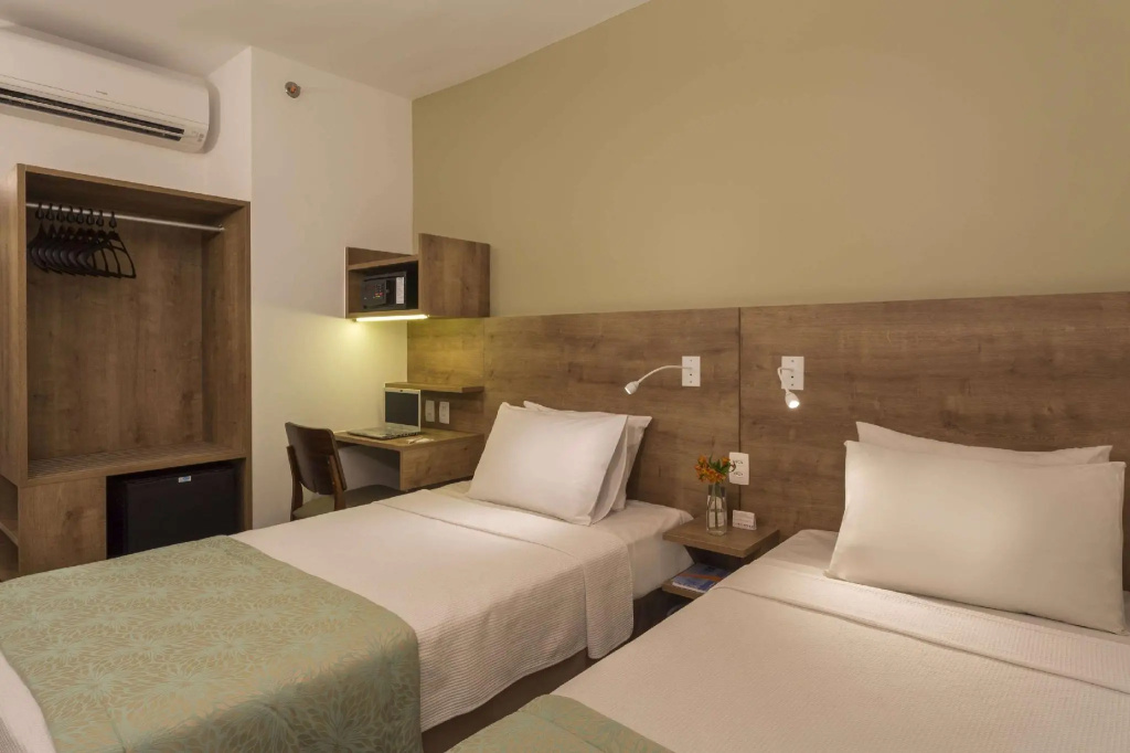 Sleep Inn Vitória Praia do Canto - Chambres