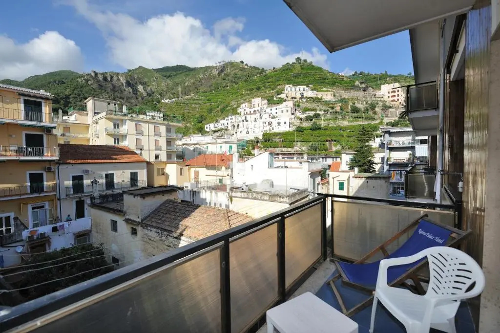 2 bedrooms appartement at Maiori 70 m away from the beach with city view furnished balcony and wifi