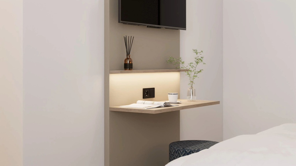 Standard Double room (full double bed)
