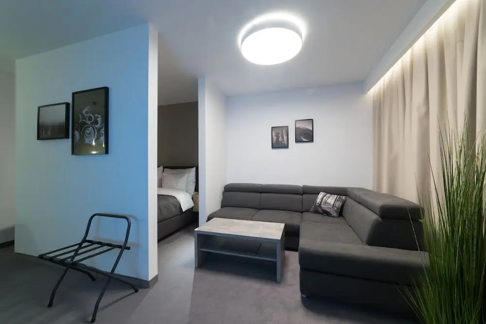 Standard Double Apartment with city view (full double bed)