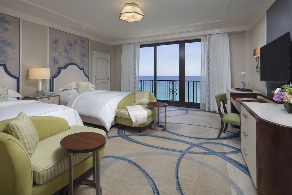 Standard Quadruple room with balcony and with view