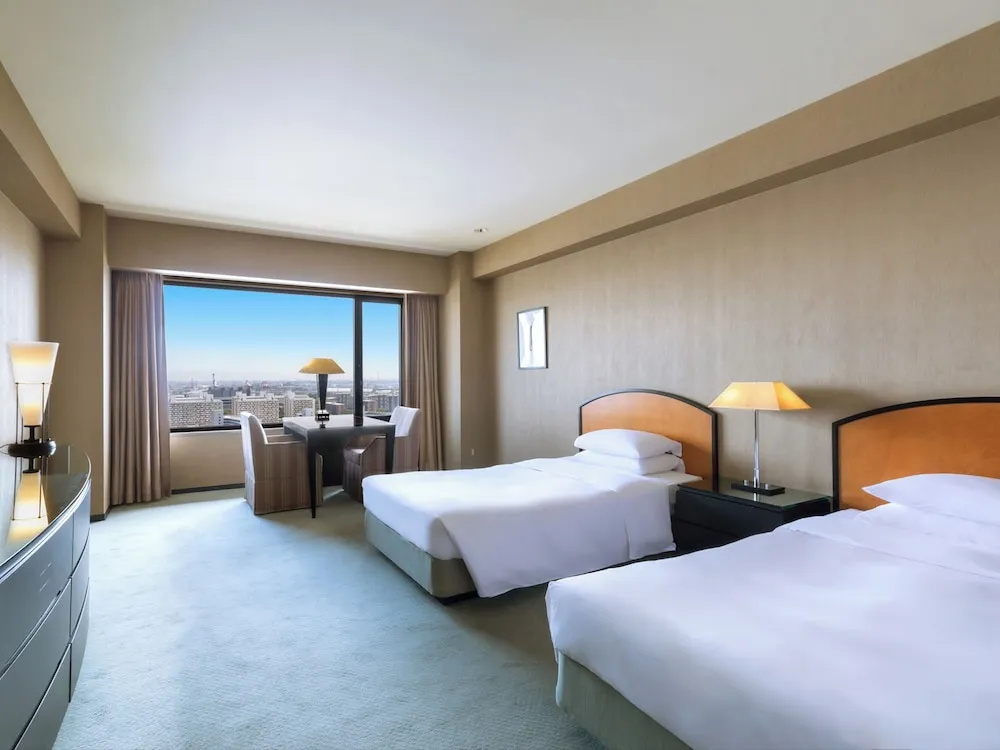 Deluxe Double room with ocean sunset view (twin beds)