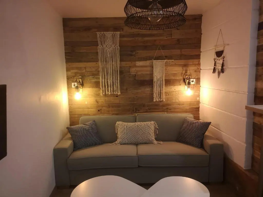Studio with balcony