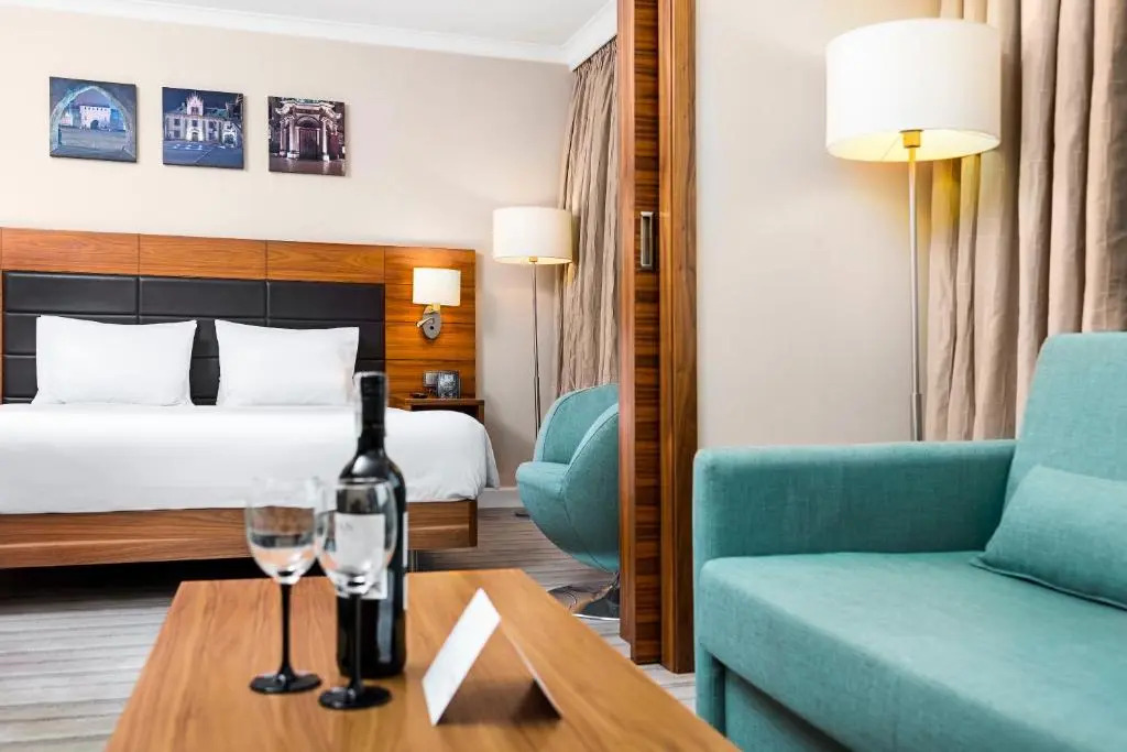 無障礙雙人房,配有雙人床