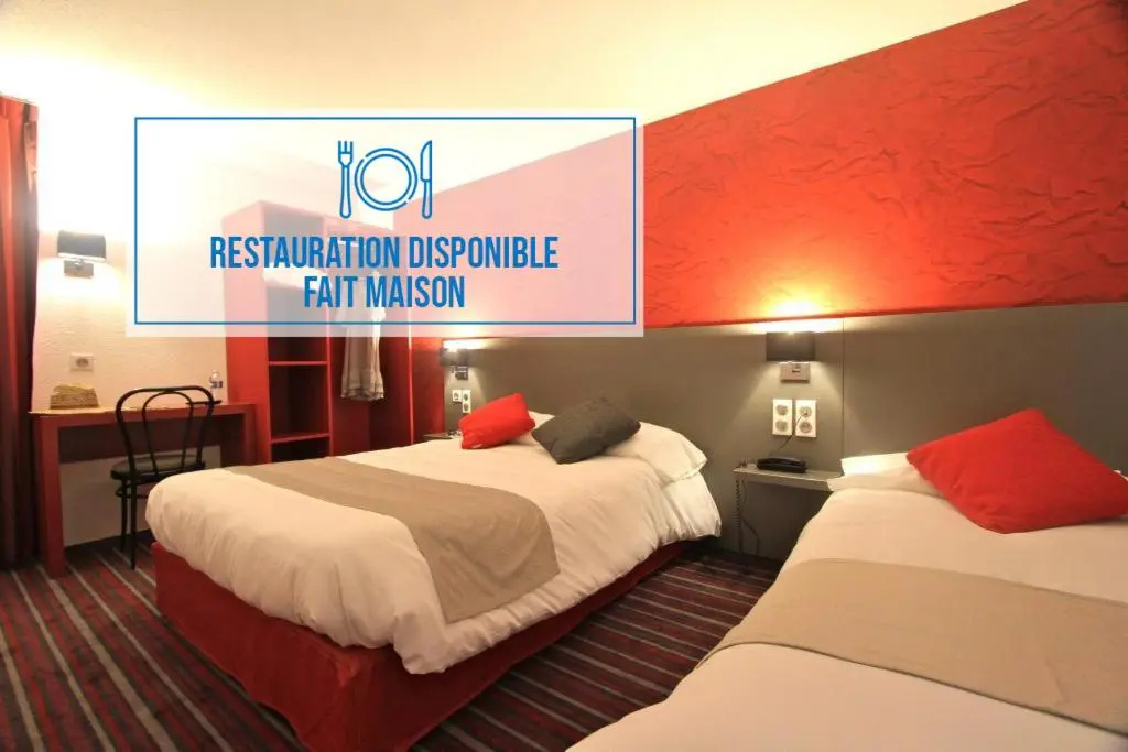 BRIT HOTEL LORIENT Le Kerotel - Chambres