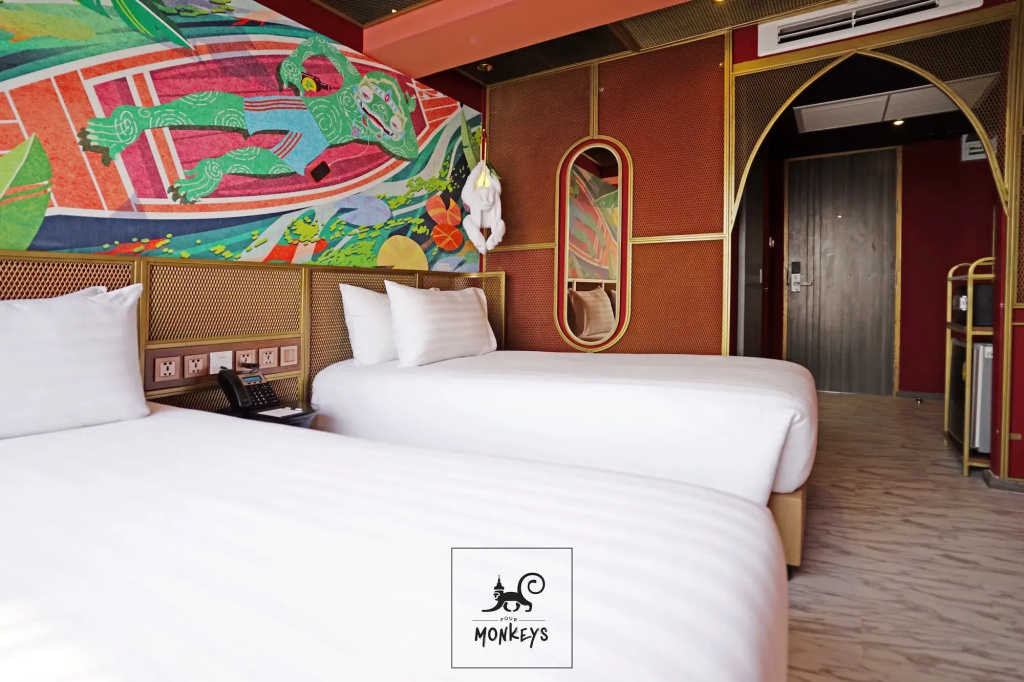 Отель 4 Monkeys Hotel в Бангкоке
