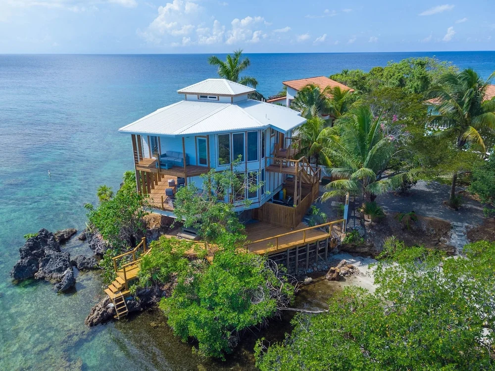 Awesome Over The Water Overlooking West End - Aire Agua 3 Bedroom Home by RedAwning