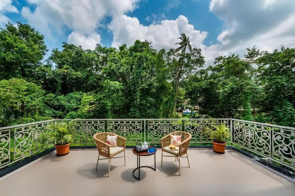 SaffronStays Magnolia - 3BHK Moira Goa Villa with Pool & Games Room