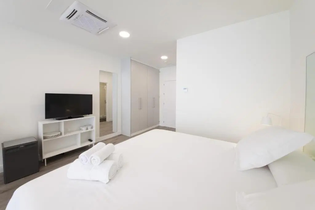 Pensión T5 Donostia Suites - Chambres