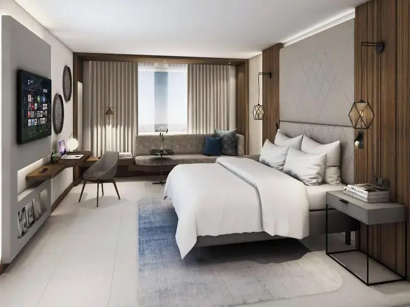 Deluxe Double room with view (full double bed)