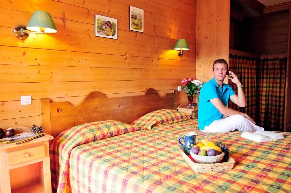 AEC Vacances - Forgeassoud - Chambres