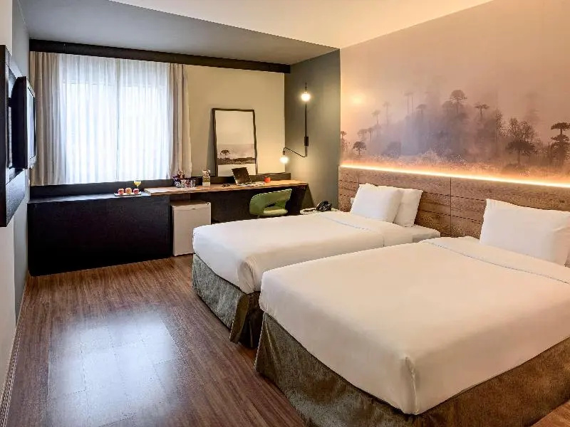 Hotel Cassino Tower Curitiba Aeroporto By Nacional Inn - Chambres